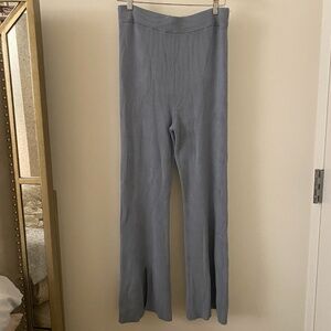 Abercrombie ribbed flare sweater pants (never worn with tags)